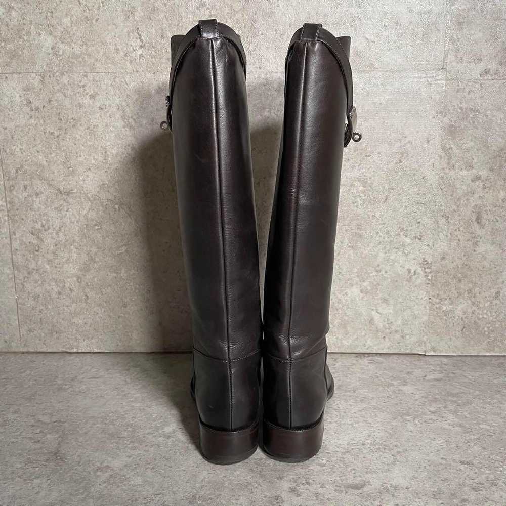 Italian made, unused Dyva long boots with straps.… - image 6