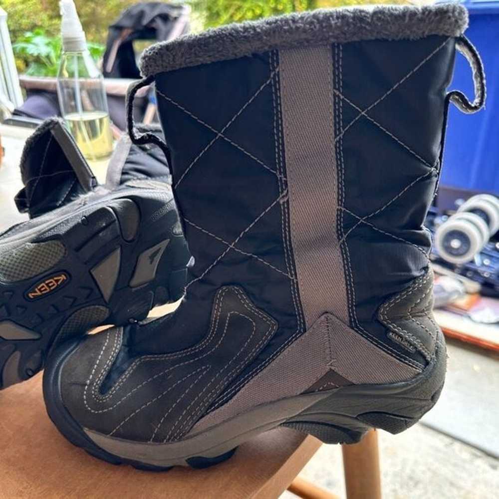 $160 MSRP! KEEN Betty Boots W sz 7 Black Gray Ins… - image 6