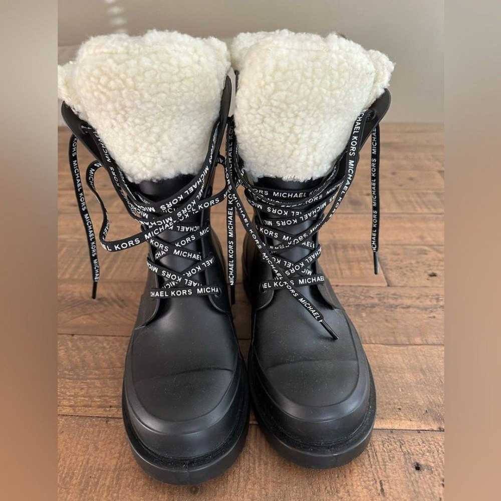 NWT Michael Kors rain/snow boots - Size 6 - image 2