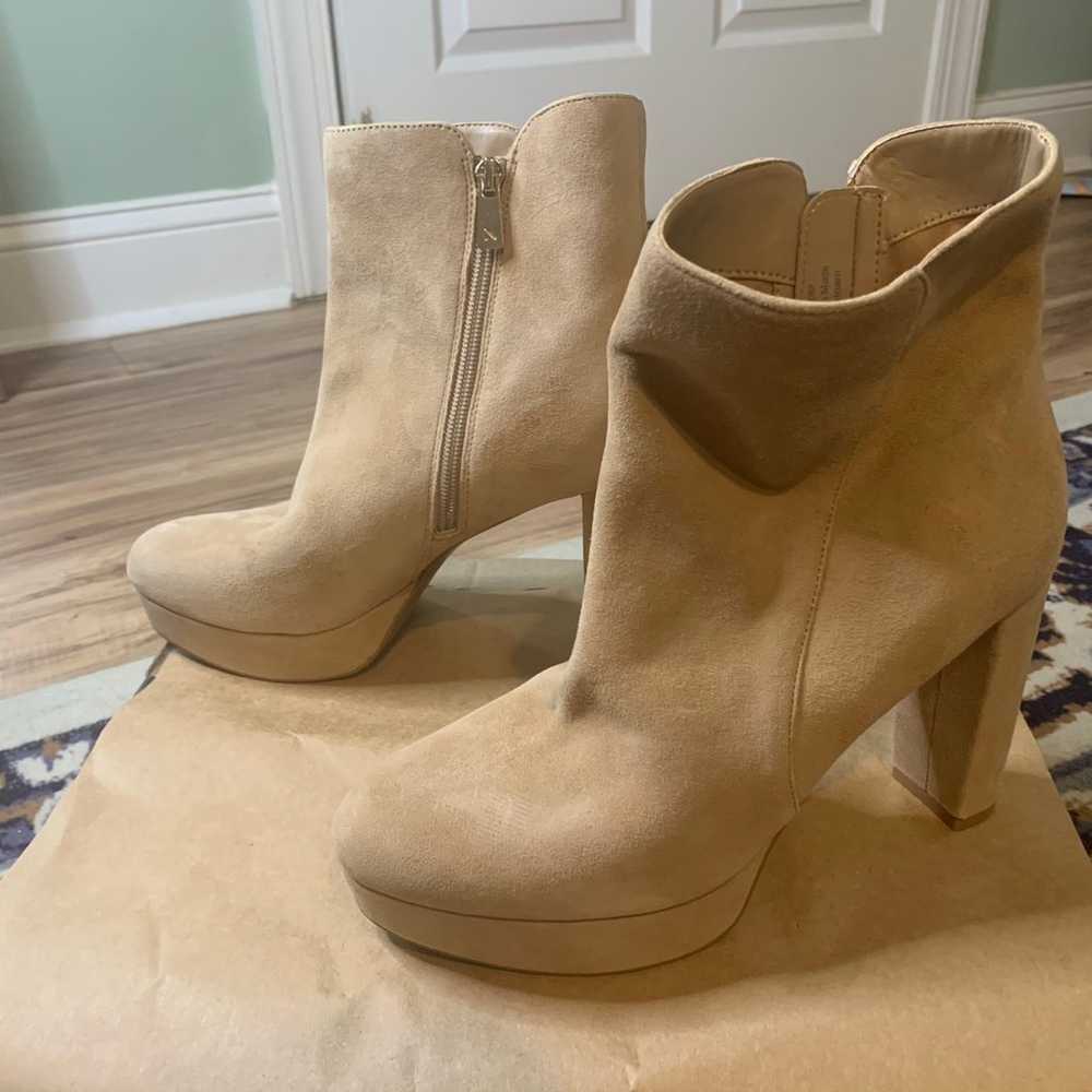 Naturalizer FLAVIO DRESS BOOTIE sz 8 bamboo NWOB - image 2