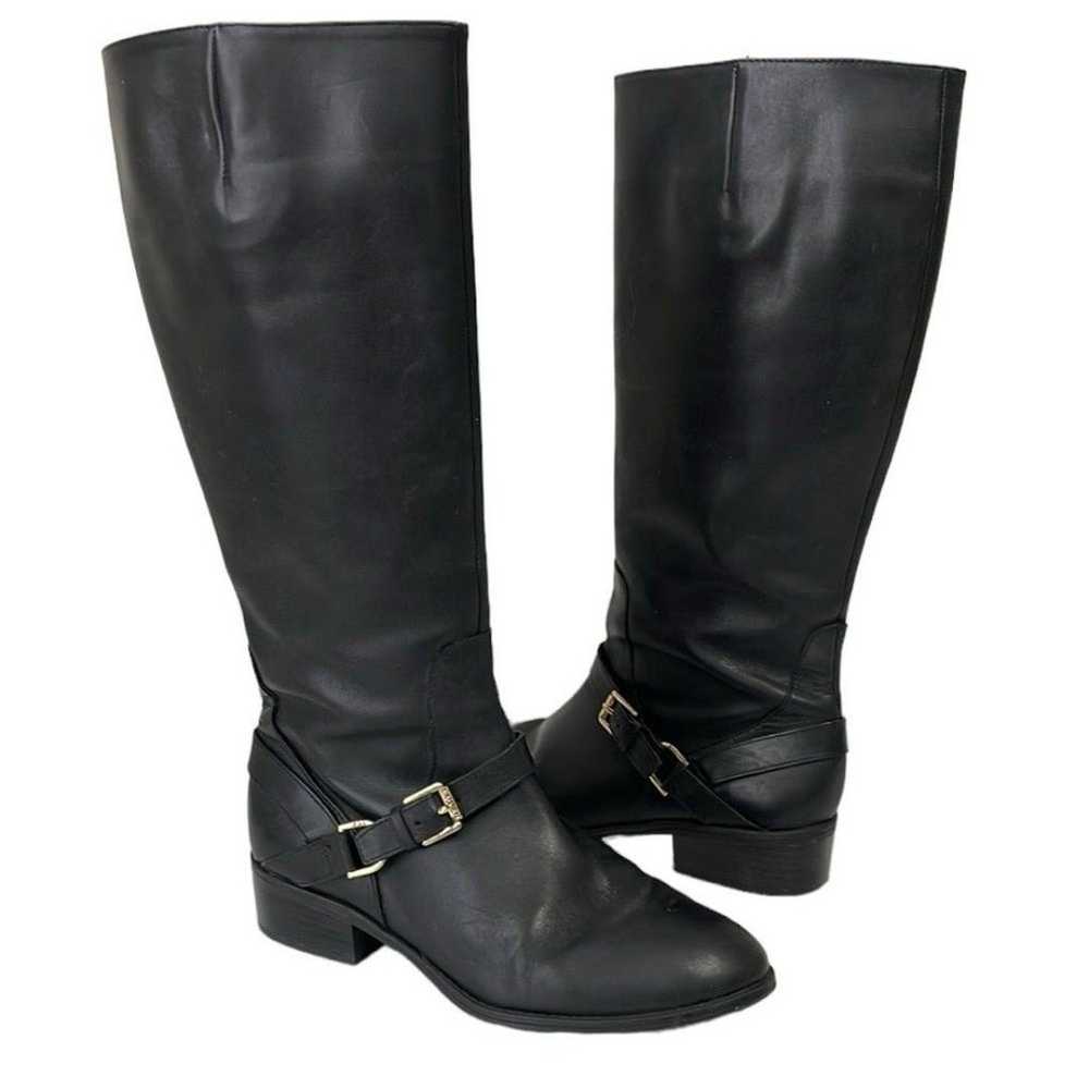 Lauren Ralph Lauren Mila Size 8.5 black leather k… - image 1