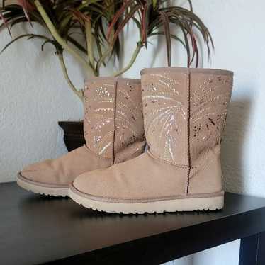 UGG Classic Short Gold Burst Boots