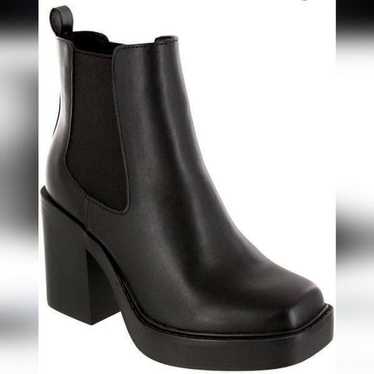 New MIA Dru Platform Chelsea Boot (Women) black l… - image 1