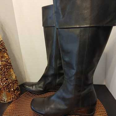 Kenneth Cole Reaction Leather Boots Size 8.5M - image 1