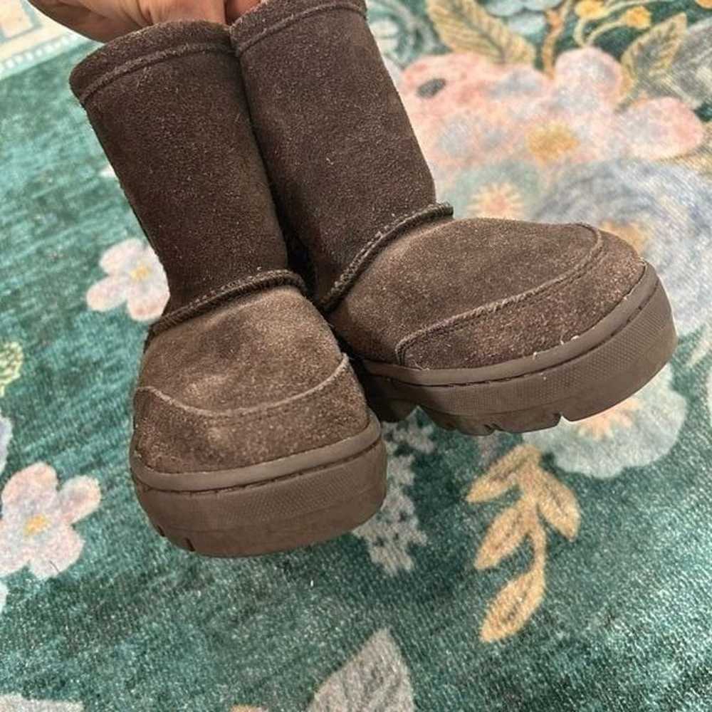 BearPaw Toddler Boots Shearling Fur Lined Brown S… - image 12