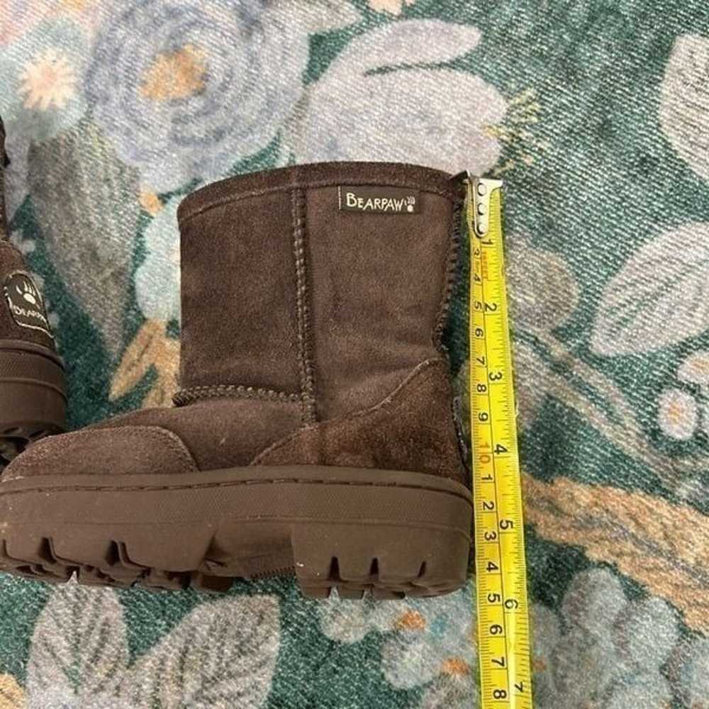 BearPaw Toddler Boots Shearling Fur Lined Brown S… - image 6