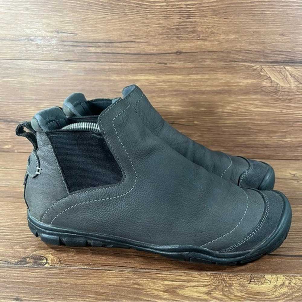 KEEN CNX II Chelsea Gray Leather Boots Women’s Si… - image 11