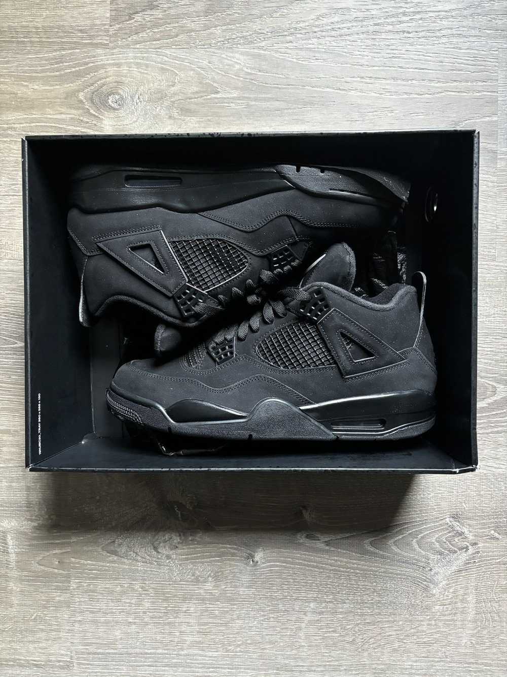 Jordan Brand × Nike Air Jordan 4 Retro Black Cat - image 1