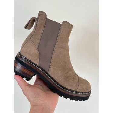 See by Chloe Mallory booties Chelsea boots 37 7 Br