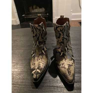 Jeffrey Campbell for free people snake print open 