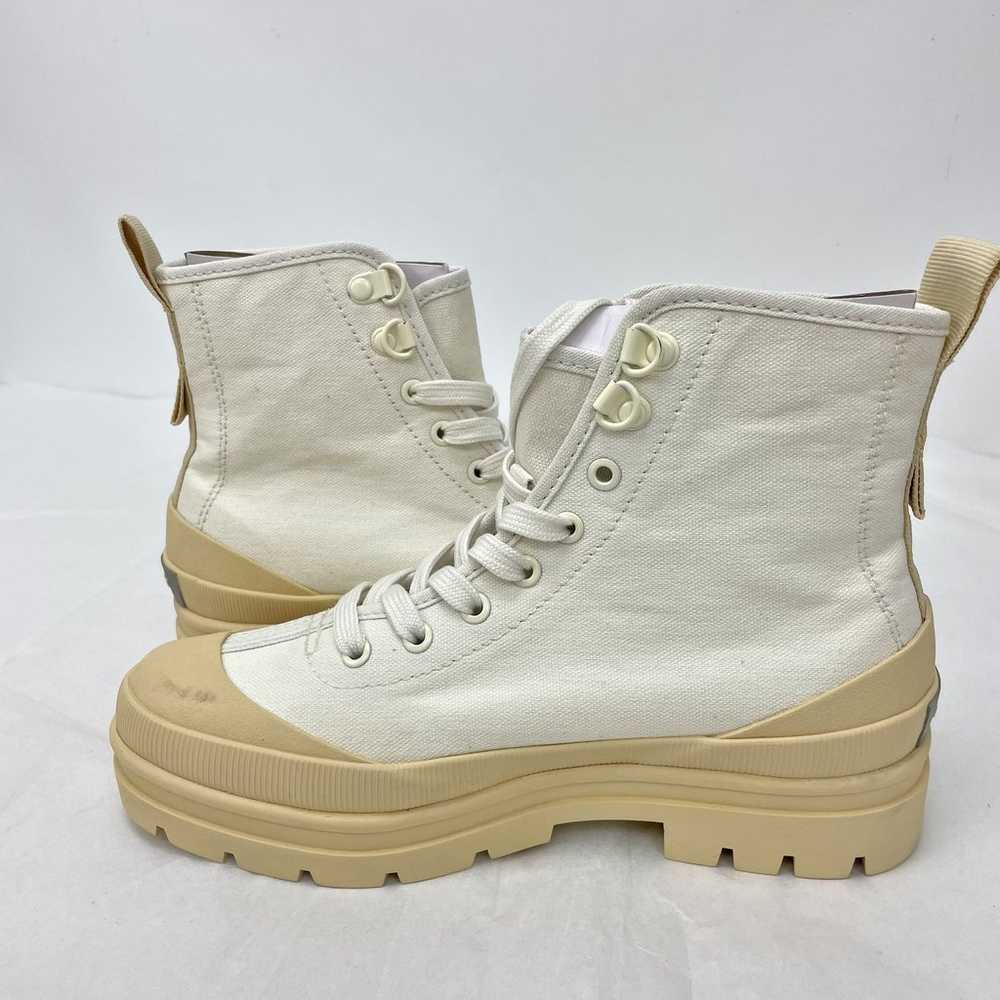 Everlane Womens The Canvas Utility Boot 6 Cream L… - image 7