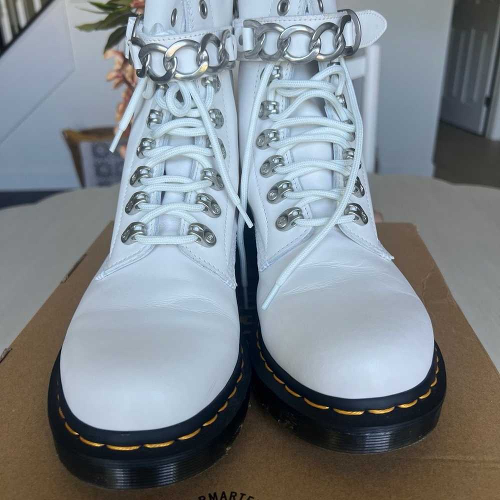 Dr martens pascal chain lace up boot - image 3