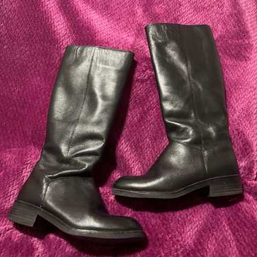 women’s black leather boots size 8 Boots women’s b