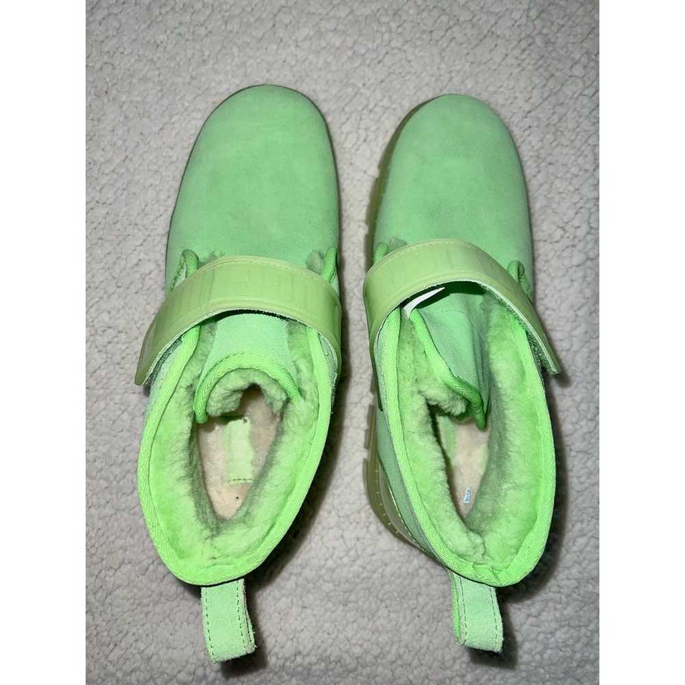 UGG Neumel Clear Neon Green Chukka Boots - size 1… - image 10