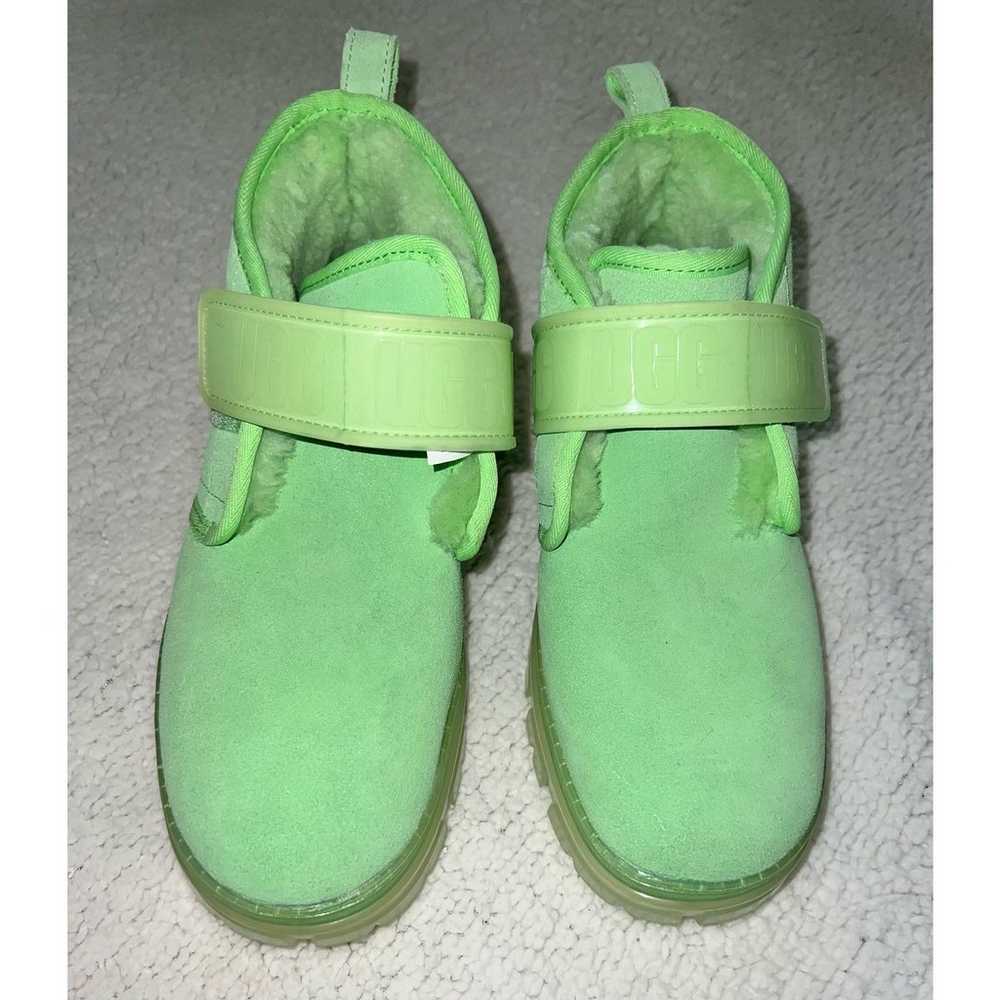 UGG Neumel Clear Neon Green Chukka Boots - size 1… - image 4