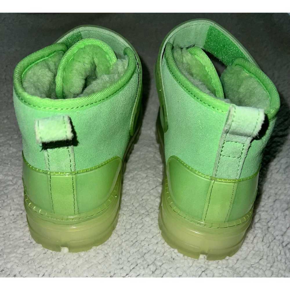 UGG Neumel Clear Neon Green Chukka Boots - size 1… - image 8