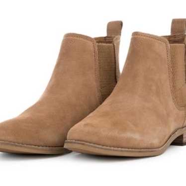 TOMS Ella Chelsea Suede Booties