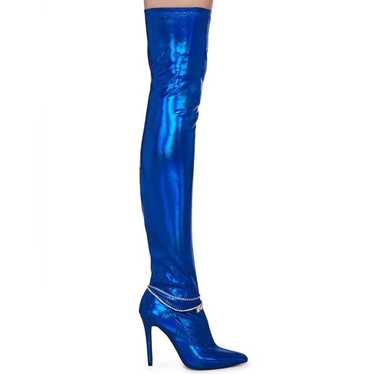 Lady go diva x dolls kill thigh high stiletto boot