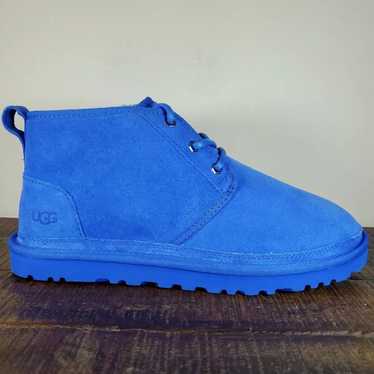 UGG MEN'S ROYAL BLUE CLASSIC NEUMEL CHUKKA BOOTS