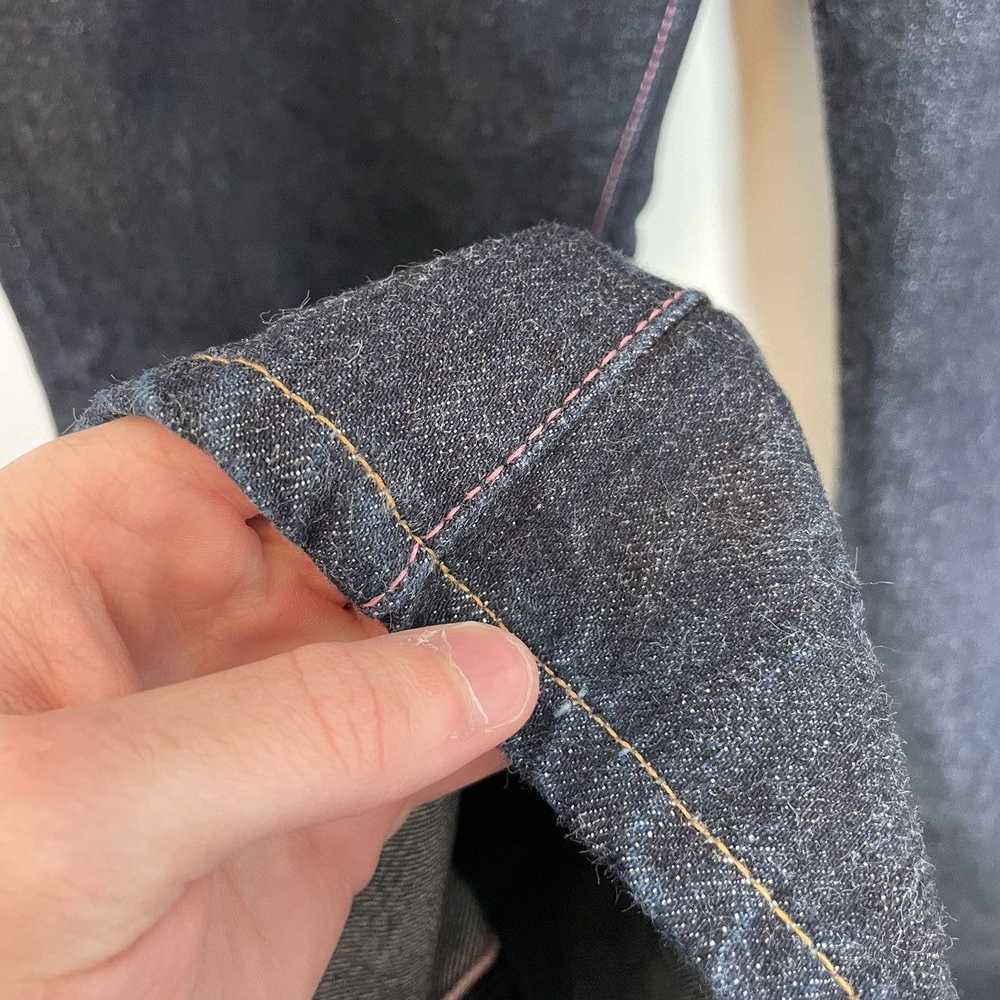 Momotaro Momotaro Zimbabwe Cotton Selvedge Red Li… - image 3