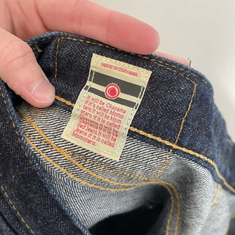 Momotaro Momotaro Zimbabwe Cotton Selvedge Red Li… - image 7