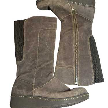 Born Brown Leather Calf WinterRiding Boots US Siz… - image 1