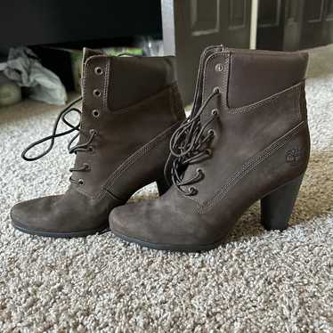 Timberland high heeled boots