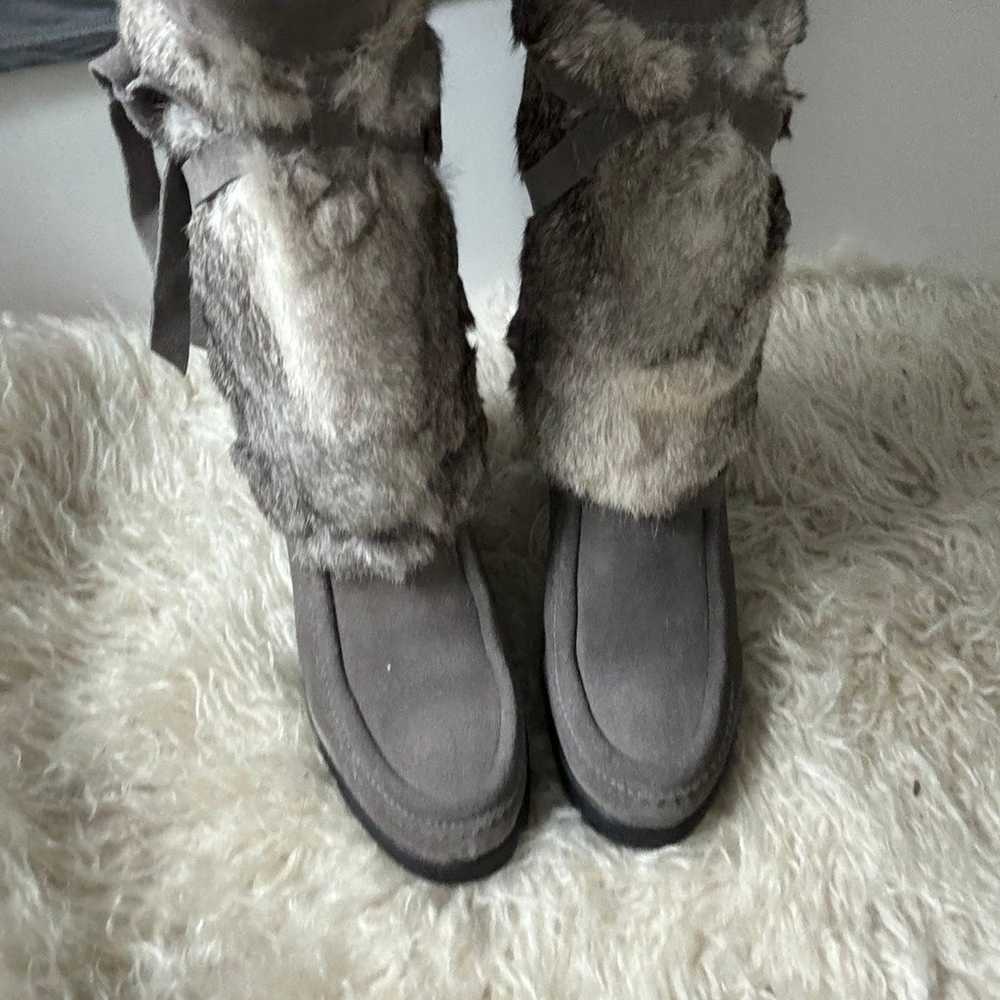 Muk Luk fur Boots - image 5