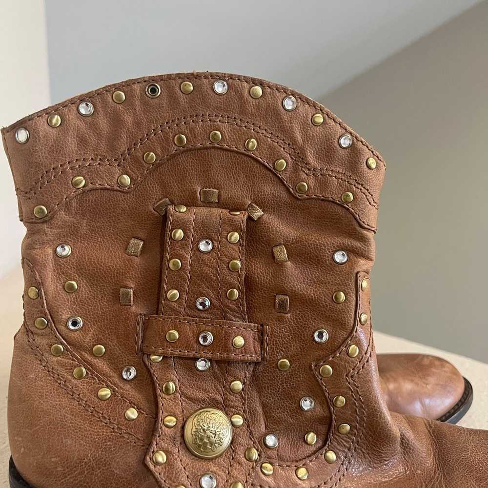 Vince camuto women Cowboy western moto boots. 6.5 - image 3