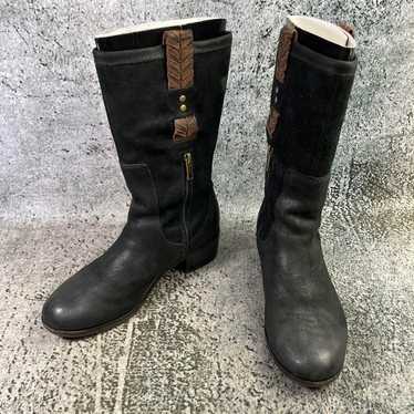 Ugg long boots black