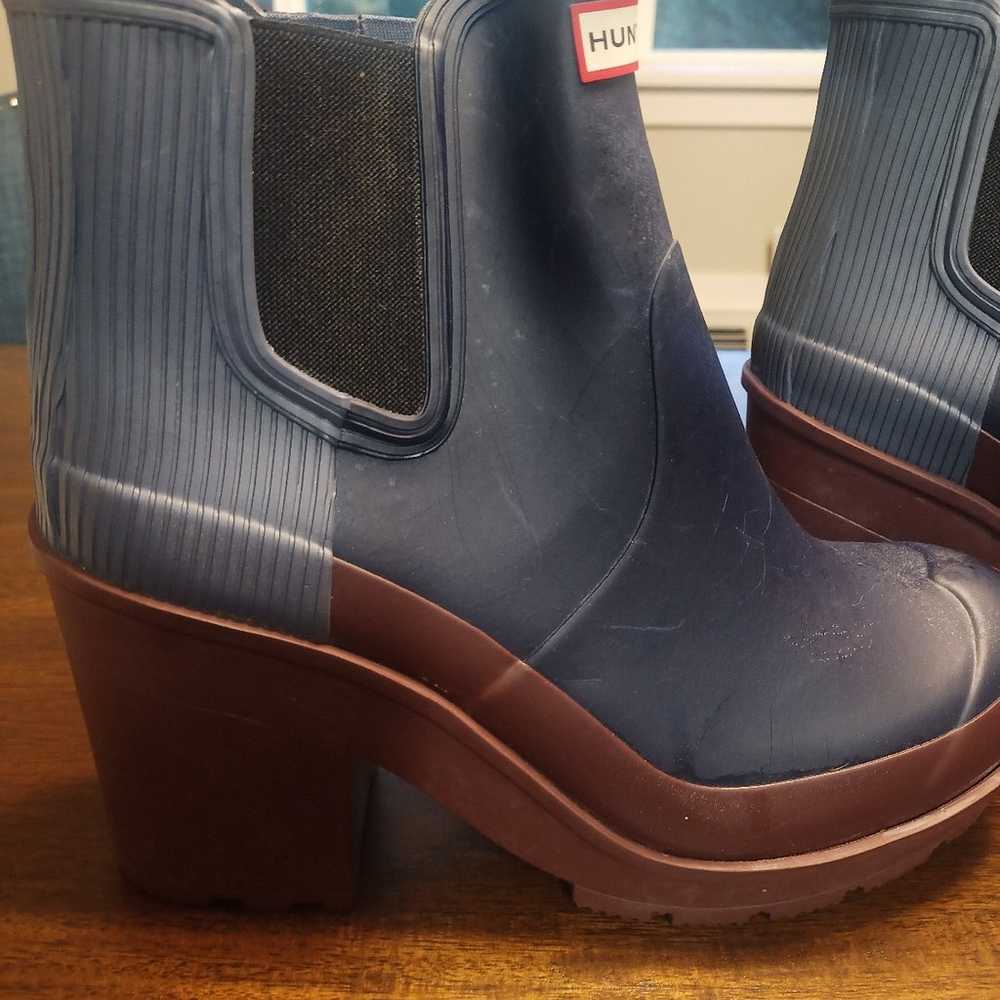 Hunter color block rain boot - image 3