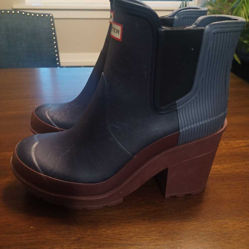 Hunter color block rain boot - image 4