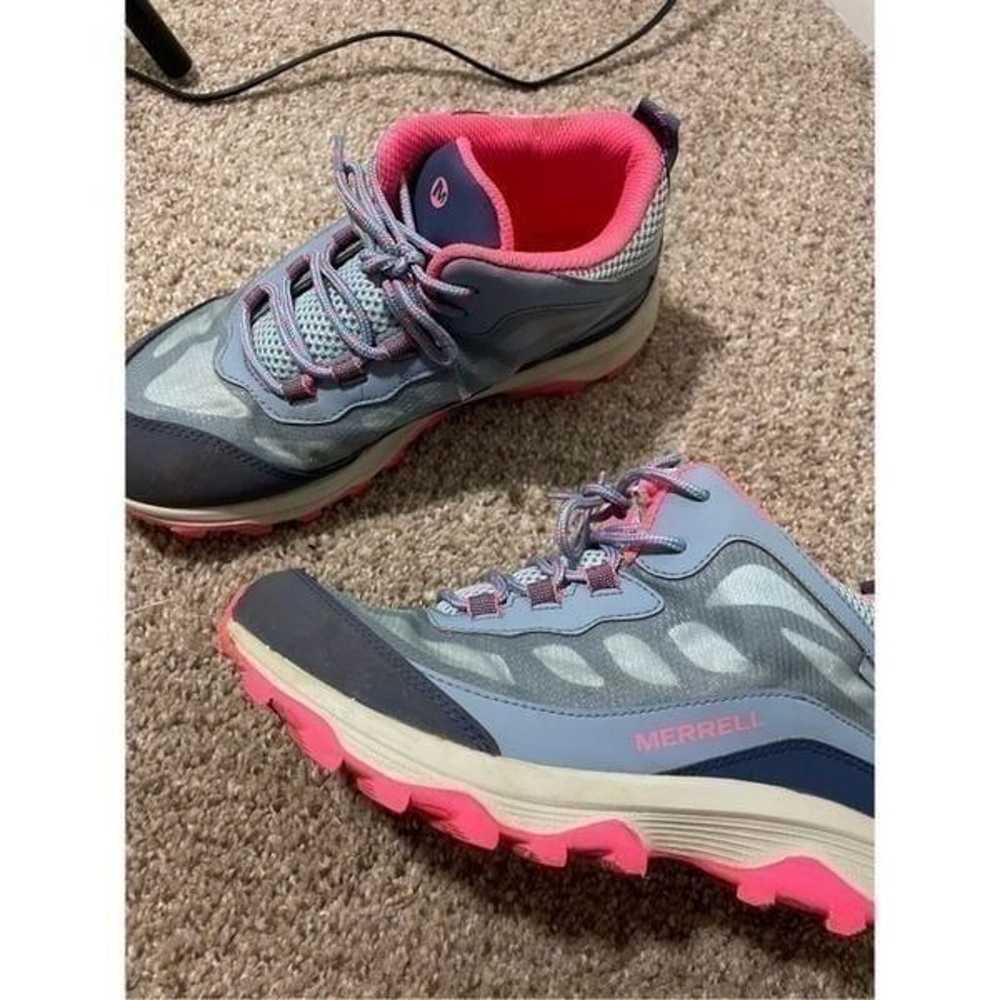 Merrell Dusty Blue Coral Women's Moab Speed Mid W… - image 2