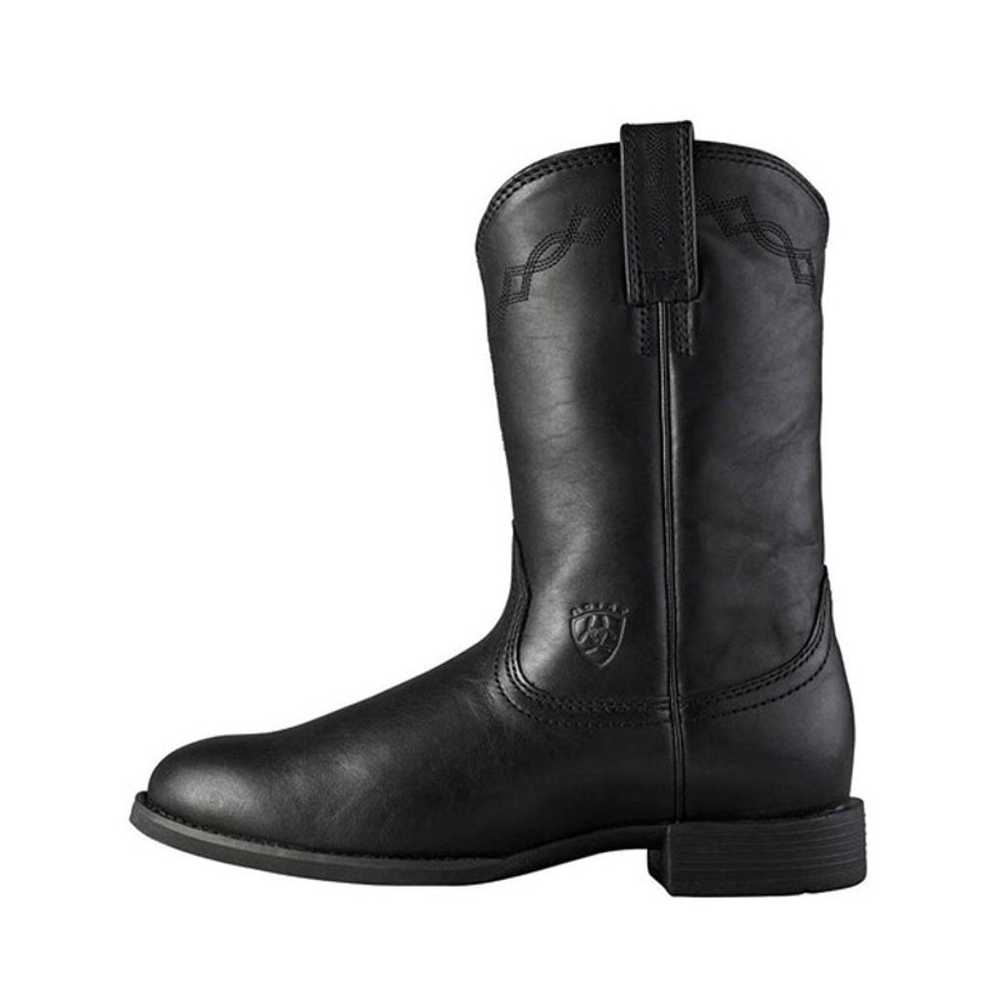 Ariat Women's Heritage Roper Cowboy Boot in Black… - image 2