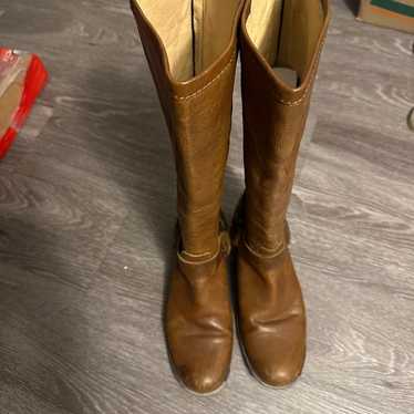 Frye leather Veronica Harness Boots