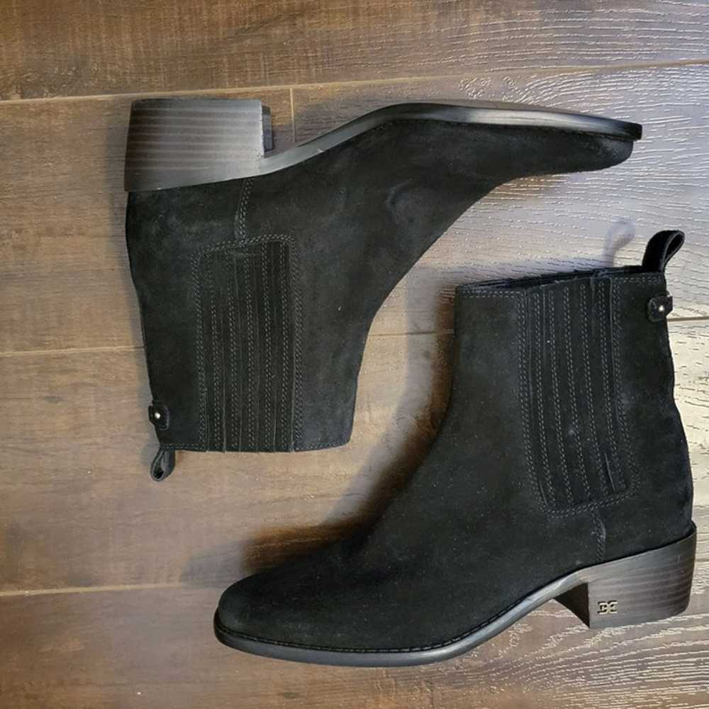 NEW Sam Edelman Bronson Boots Womens 7.5 Black Su… - image 6