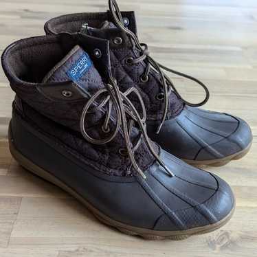 SPERRY Top-Sider Brown Saltwater Duck Boots