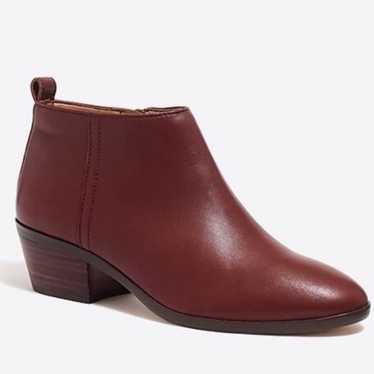 J. Crew Leather Ankle Boots