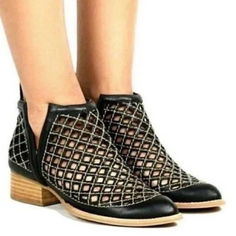 Jeffrey Campbell Taggart Diamond Cutout Booties 10 - image 1