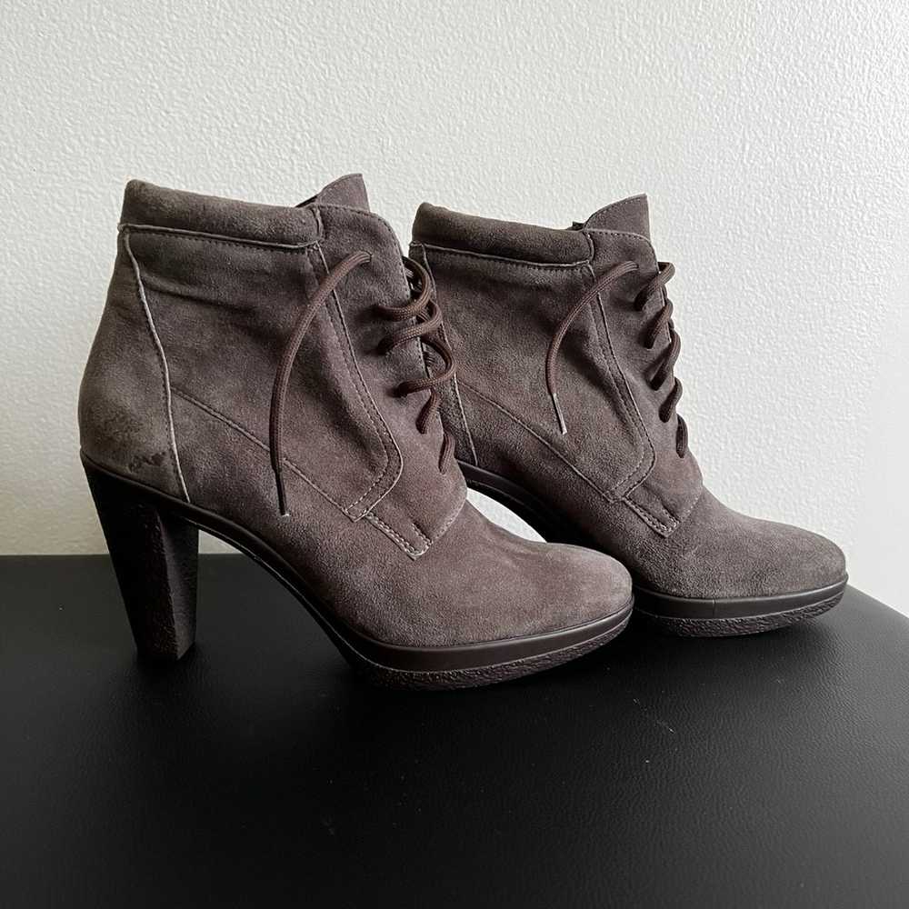 Boucherel grey suede heel boots - image 2