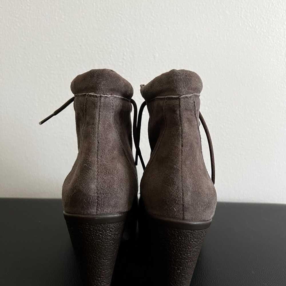 Boucherel grey suede heel boots - image 3