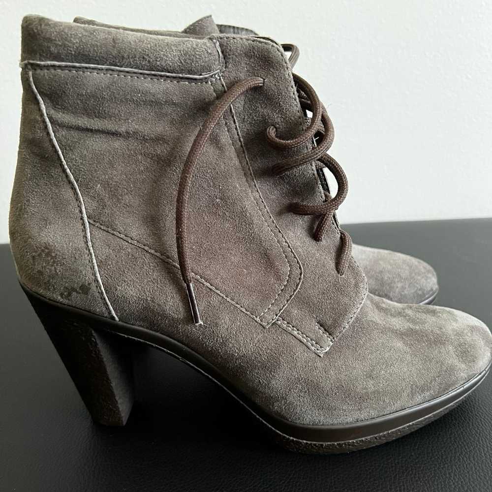 Boucherel grey suede heel boots - image 6