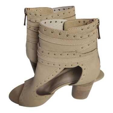 Raye matty heel in Cream Tan  size 8 Studded - image 1