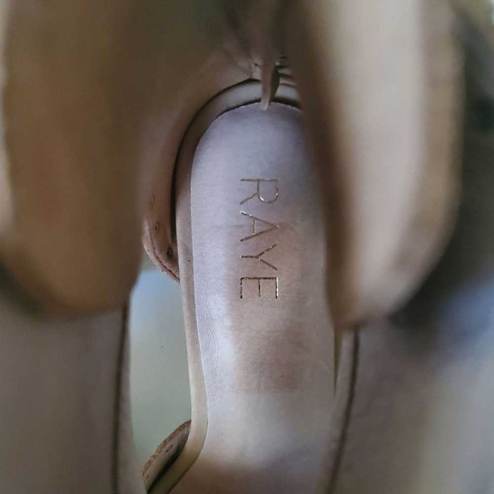 Raye matty heel in Cream Tan  size 8 Studded - image 5