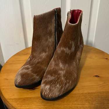 Alcalas Cowhide Booties - image 1