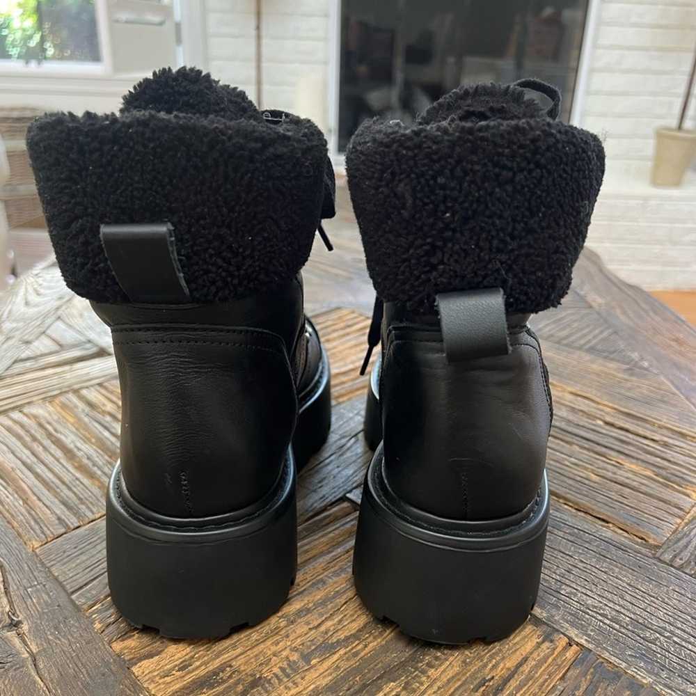 NWOT Steve Madden Black Reyen Booties - Sz 8 - image 8