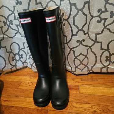 Hunter boots -- like new -- 7M/8F