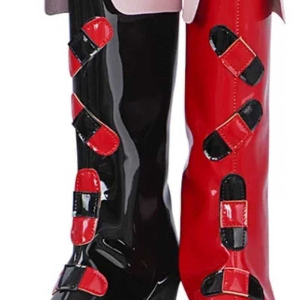 Harley Quinn Cosplay Shoes Anime Chinese Style Ha… - image 1