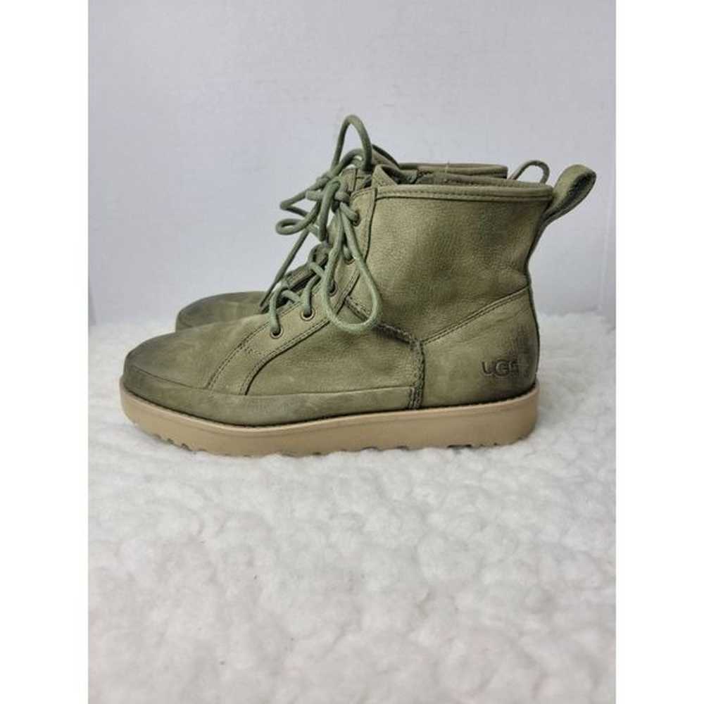 UGG Deconstructed Womens Size 7 Lace Olive Green … - image 3