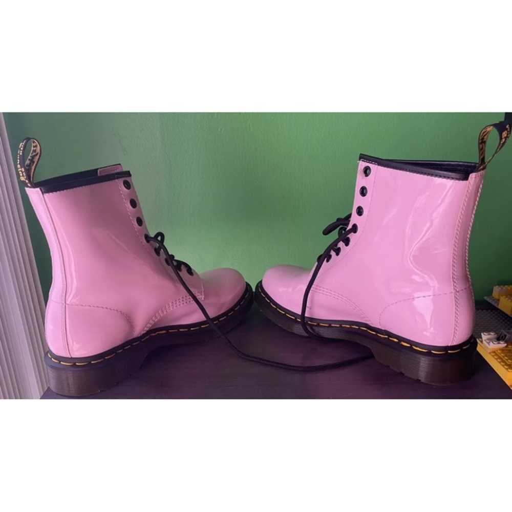 Dr. Martens women’s pale pink boots size 8 1/2 - image 3